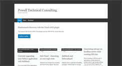 Desktop Screenshot of powelltechconsulting.com